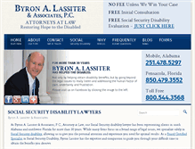 Tablet Screenshot of byronlassiter.com